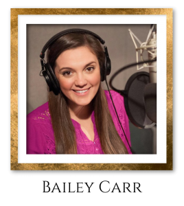 Bailey Headshot Gold Frame