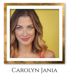 Carolyn Headshot Gold Frame