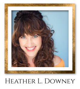 Heather D. Headshot Gold Frame