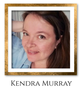 Kendra Headshot Gold Frame