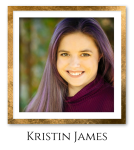 Kristin Headshot Gold Frame