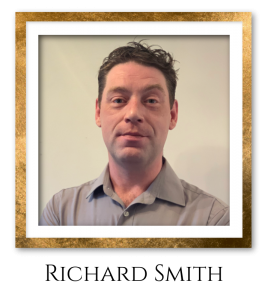 Richard Headshot Gold Frame