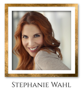 Stephanie Headshot Gold Frame