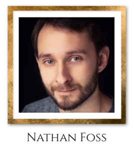 Nathan F Headshot Gold Frame